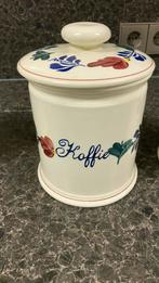 Boerenbont Koffie, Thee en Suiker Potten, Ophalen, Gebruikt