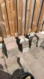 Tuin tegels, Tuin en Terras, Tegels en Klinkers, Ophalen, Zo goed als nieuw, 10 m² of meer, Beton