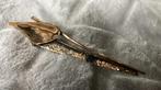 Broche - reversspeld Brons Harry of Harrie Lenferink, 10 cm of meer, Brons, Gebruikt, Ophalen of Verzenden
