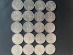 Juliana 20 nette zilveren Rijksdaalders  Foto/Adv, Postzegels en Munten, Munten | Nederland, Koningin Juliana, Zilver, 2½ gulden