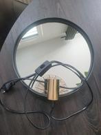 wandlamp met spiegel, Ophalen, Gebruikt, Glas