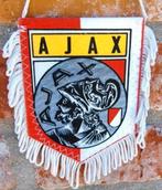 1980s Ajax Amsterdam afc prachtige vintage vaan, Ophalen of Verzenden