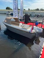 Maassloep 475XL honda 10pk NIEUW! € 13.500,- inruil welkom, Watersport en Boten, Sloepen, Ophalen, 10 tot 30 pk, Zo goed als nieuw