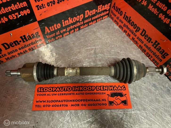 Peugeot 208 Citroen ('12-'19) 1.6 16V GTI Aandrijfas Links, Auto-onderdelen, Remmen en Aandrijving, Gebruikt, Ophalen of Verzenden