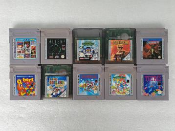 Nintendo GB + GBC cartridges beschikbaar voor biedingen