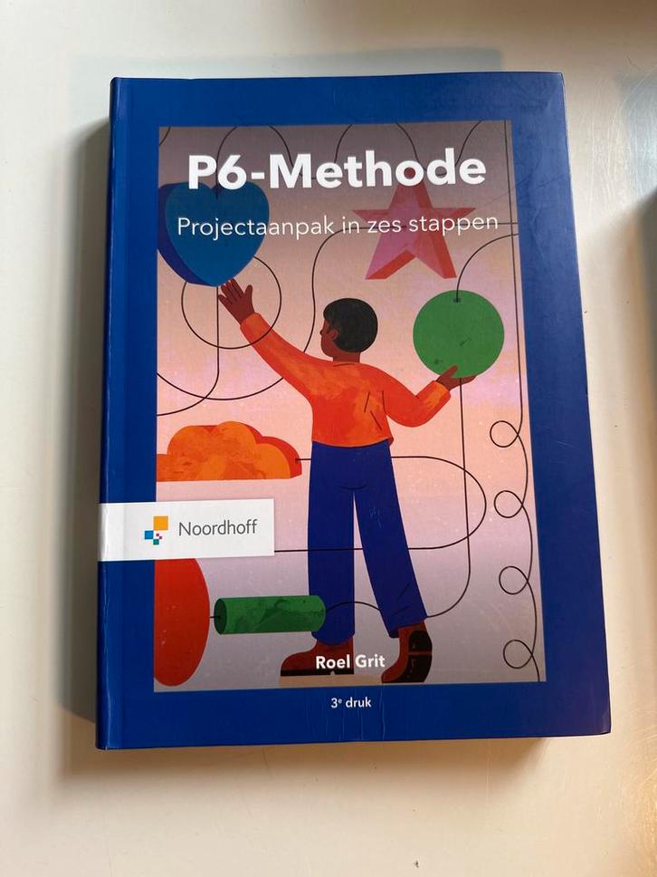 P6-Methode - Projectaanpak in zes stappen - zachte kaft, Boeken, Studieboeken en Cursussen, Gelezen, HBO, Verzenden