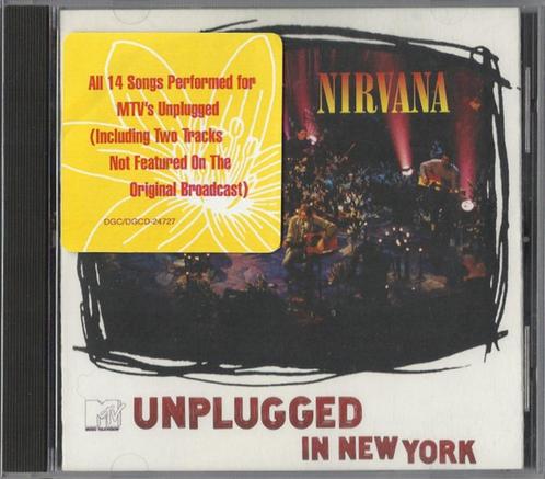 NIRVANA Unplugged in New York, Cd's en Dvd's, Cd's | Rock, Zo goed als nieuw, Verzenden