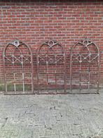 Antieke kloosterramen, Tuin en Terras, Ophalen, IJzer, Sierhekwerk