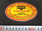 sticker Volkel GEBO Caravans Camping- en Caravan accessoires, Ophalen, Zo goed als nieuw, Bedrijf of Vereniging