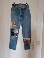 Levi straus broek spijkerbroek patchwork jeans maat 12, Ophalen of Verzenden, Zo goed als nieuw, Blauw, W30 - W32 (confectie 38/40)