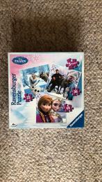 Puzzels (3 stuks) van Frozen, Kinderen en Baby's, Speelgoed | Kinderpuzzels, Ophalen, Zo goed als nieuw