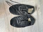 Zwarte leren ritmische schoentjes mt 37.5- 38, Ophalen of Verzenden, Gedragen, Zwart, Dansschoenen