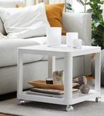 side table, Huis en Inrichting, Tafels | Sidetables, Ophalen, Kunststof, 50 tot 100 cm, Vierkant