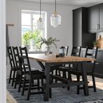 Skogsta eettafel van ikea, Ophalen, 200 cm of meer, 50 tot 100 cm, Zo goed als nieuw