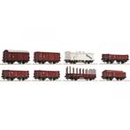 Roco 44002 8 delige goederenwagonset DB, Gelijkstroom, Ophalen of Verzenden, Roco, Analoog