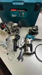 Makita boven/kantenfrees, Doe-het-zelf en Verbouw, Gereedschap | Freesmachines, Ophalen of Verzenden, Zo goed als nieuw, Elektrisch