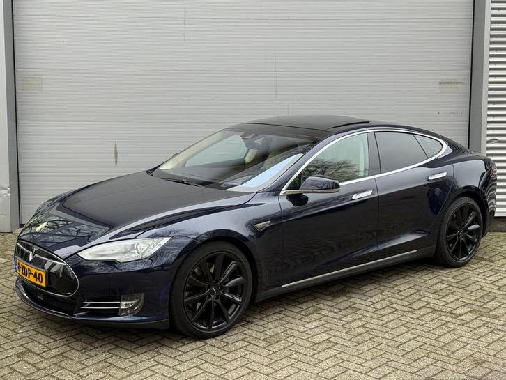 Tesla Model S 60 l Pano l Volleder l Climate l Xenon l ACC l, Auto's, Tesla, Bedrijf, Te koop, Model S, ABS, Achteruitrijcamera