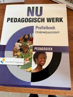 Profielboek NU pedagogisch werk pedagogiek, Ophalen of Verzenden, Zo goed als nieuw, Economie en Marketing