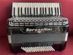 Zgan. italiaanse Serenellini accordeon.96bas.4korig.Piccolo., Muziek en Instrumenten, Accordeons, Overige merken, Zo goed als nieuw