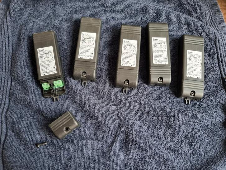 Pico Wolf 70 trafo + Busch-Dimmer 40-420W, Doe-het-zelf en Verbouw, Bouwverlichting, Gebruikt, Overige typen, 50 tot 200 watt