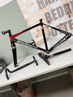 Boardman Team X7 Aluminium Frame-set Voorvork, Stuur & Zadel, Fietsen en Brommers, Fietsonderdelen, Frame, Racefiets, Zo goed als nieuw