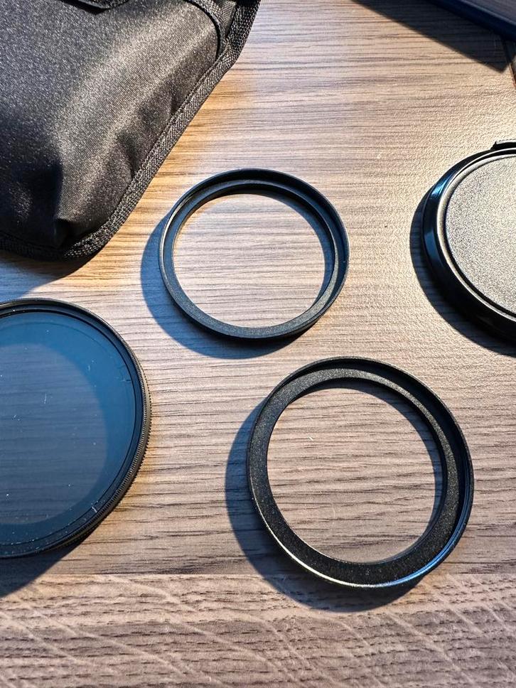 Kaiser Vario ND Filter 58mm + Adapters, Audio, Tv en Foto, Fotografie | Filters, Zo goed als nieuw, Overige typen, 80 mm of meer