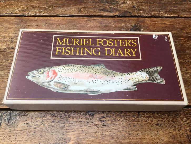 Marie Foster’s Diary boek sportvissen/ hengelsport.1980, Watersport en Boten, Hengelsport | Algemeen, Zo goed als nieuw, Boek of Tijdschrift