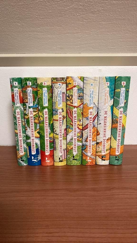 De waanzinnige boomhut  Deel 1 t/m 8 voor €65,-, Boeken, Kinderboeken | Jeugd | onder 10 jaar, Zo goed als nieuw, Fictie algemeen