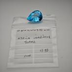 Blauwe Topaas 17.93 karaat - Edelstenen, Ophalen of Verzenden, Nieuw