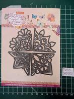Stansmal jeanines art butterfly flowers JAD10151, Ophalen of Verzenden, Zo goed als nieuw, Overige thema's, Pons of Mal