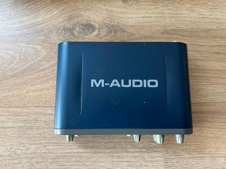 M-Audio Fast Track Pro Audio Interface, Muziek en Instrumenten, Mengpanelen, Gebruikt, Minder dan 5 kanalen, Microfooningang, Ophalen of Verzenden