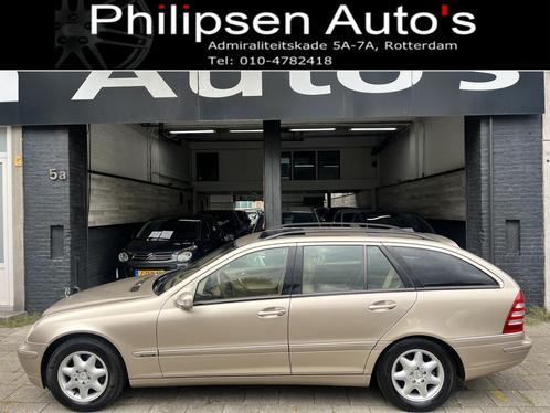 Mercedes-Benz C-Klasse Combi 200 K. Elegance (bj 2003), Auto's, Mercedes-Benz, Bedrijf, Te koop, C-Klasse, ABS, Airbags, Airconditioning