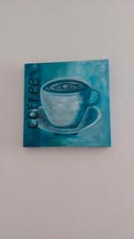 Schilderij Coffee., Tuin en Terras, Tuinmeubel-accessoires, Ophalen