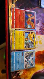 Setje Articuno Zapdos en Moltres holo, Verzenden, Zo goed als nieuw