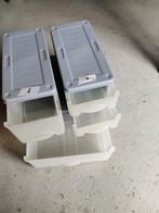 Opbergboxen 3 stuks, Doe-het-zelf en Verbouw, Kratten en Dozen, Ophalen of Verzenden, Zo goed als nieuw, Minder dan 40 cm, Minder dan 35 cm