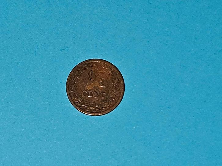 Halve cent 0,5 cent 1903, Postzegels en Munten, Munten | Nederland, Losse munt, Overige waardes, Koningin Wilhelmina, Ophalen of Verzenden