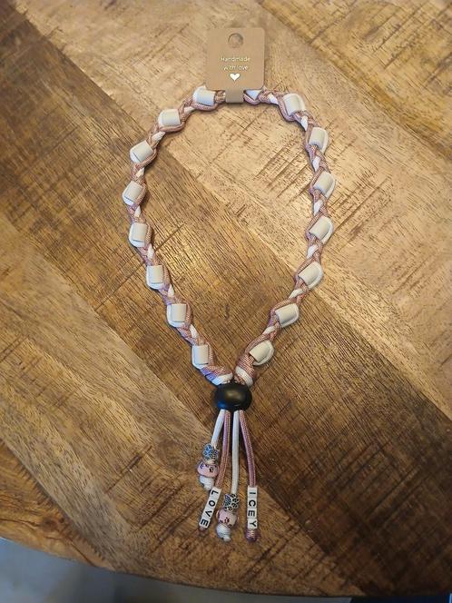Paracord anti tekenband met naam, Sieraden, Tassen en Uiterlijk, Kettingen, Nieuw, Ophalen of Verzenden