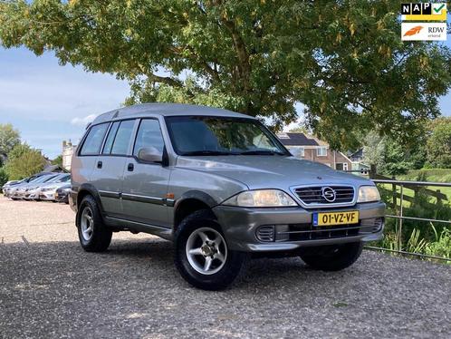 SsangYong Musso 2.9 TDL 4x4 | Grijs kenteken | Marge | nu, Auto's, Bestelauto's, Bedrijf, Te koop, 4x4, Airconditioning, Centrale vergrendeling