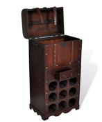 NIEUW | Wijnrek voor 9 flessen van hout! GRATIS BEZORGD, Verzenden, Nieuw, Hout, Minder dan 50 cm