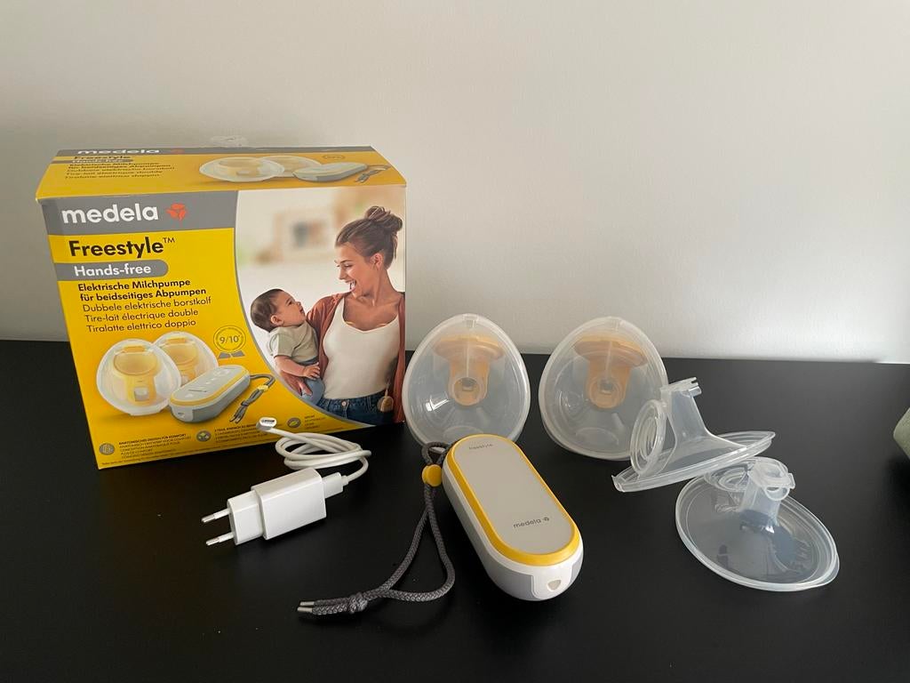 Medela Freestyle Handsfree Borstkolf - Zo goed als nieuw!, Ophalen of Verzenden, Zo goed als nieuw, Borstkolf