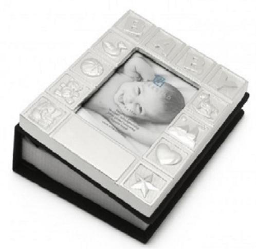 Fotoalbums Baby met verzilverde frontlijst diverse, Kinderen en Baby's, Kraamcadeaus en Geboorteborden, Nieuw, Verzenden