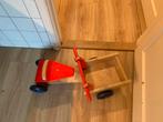 Loopfiets bakfiets houten speelgoed, Ophalen, Gebruikt, Rij- of Hobbelspeelgoed