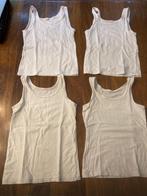 Hema basis shirts hemdjes wit 4 stuks 110-116!, Kinderen en Baby's, Kinderkleding | Maat 110, Nacht- of Onderkleding, Gebruikt