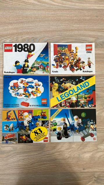 6 Lego katalogussen. beschikbaar voor biedingen