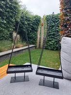Metalen Rekjes - Vensterbank Standaard, Ophalen, 25 tot 50 cm, Zwart, Zo goed als nieuw