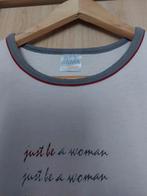 Nachthemd schiesser nieuw 44 met lange mouwen katoen., Kleding | Dames, Ophalen of Verzenden, Paars, Nachtkleding