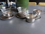 Theeservies zilverkleurig, Antiek en Kunst, Ophalen