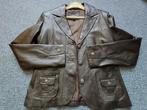 Damesblazer Jackey McGee leatherlook, maat 42, Zwart, Maat 42/44 (L), Ophalen of Verzenden, Zo goed als nieuw