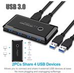 USB 3.0 Switch + USB kabels, Ophalen of Verzenden, Zo goed als nieuw