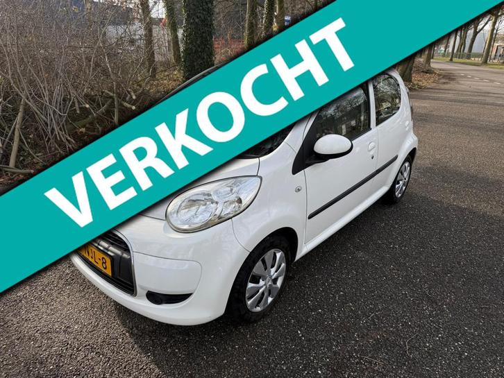 Citroen C1 1.0-12V Ambiance 5deurs Electrisch Pakket, Auto's, Citroën, Bedrijf, Te koop, C1, ABS, Airbags, Centrale vergrendeling